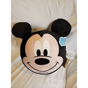 Disney Junior Mickey Mouse 3D Ultra‎ Stretch Soft Travel Cloud Pillow 11" New